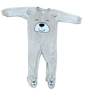 Cozy Bear Footie Pajamas